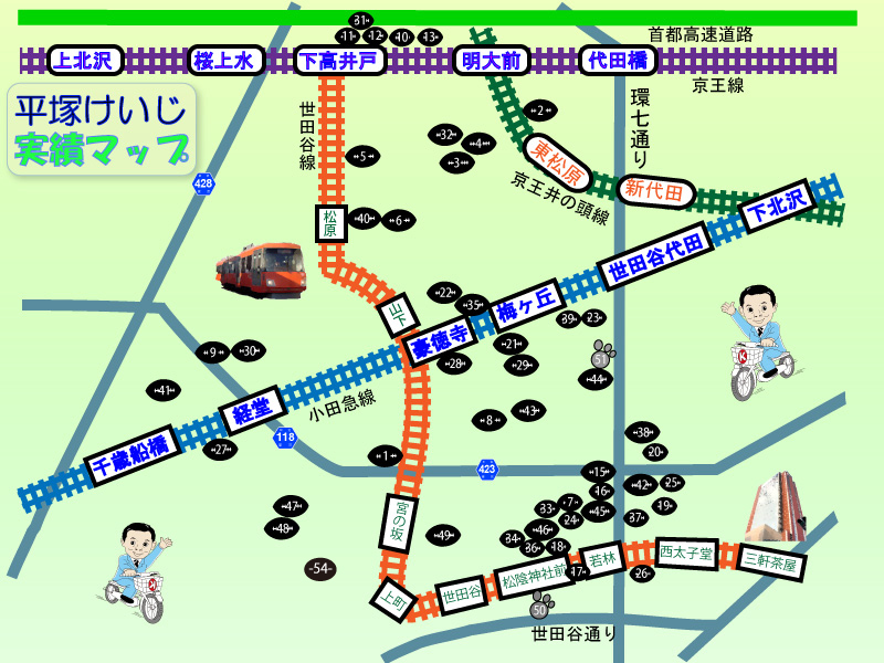 実績マップ